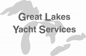 image of the great lakes yacht services boat repair and parts logo